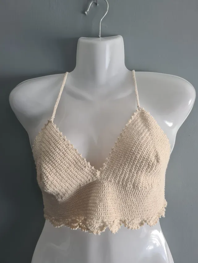 Crop Top Hilo Beige